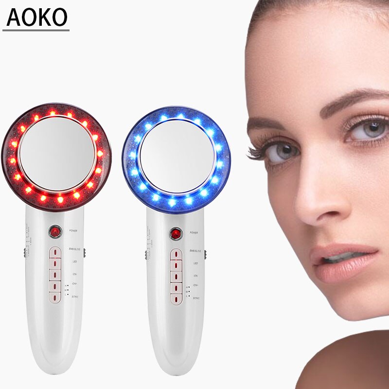 Aparelho de de Cavitação Ultrassônica Led 6 em 1 - Beauty Boost®