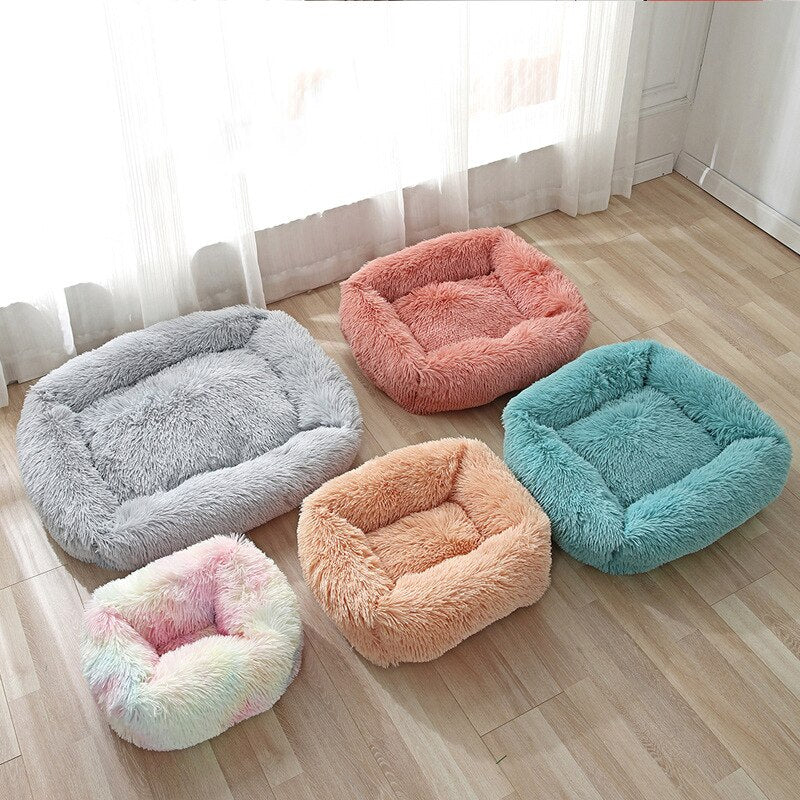 Cama para Cachorros e Gatos - Plush Square